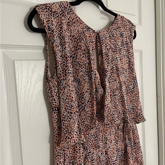 Reiss Ashe Dress Pink and Blue Print - Picture 11 of 16